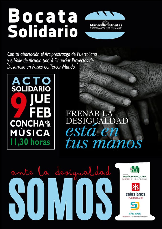 MANOS UNIDAS BOCADILLO
