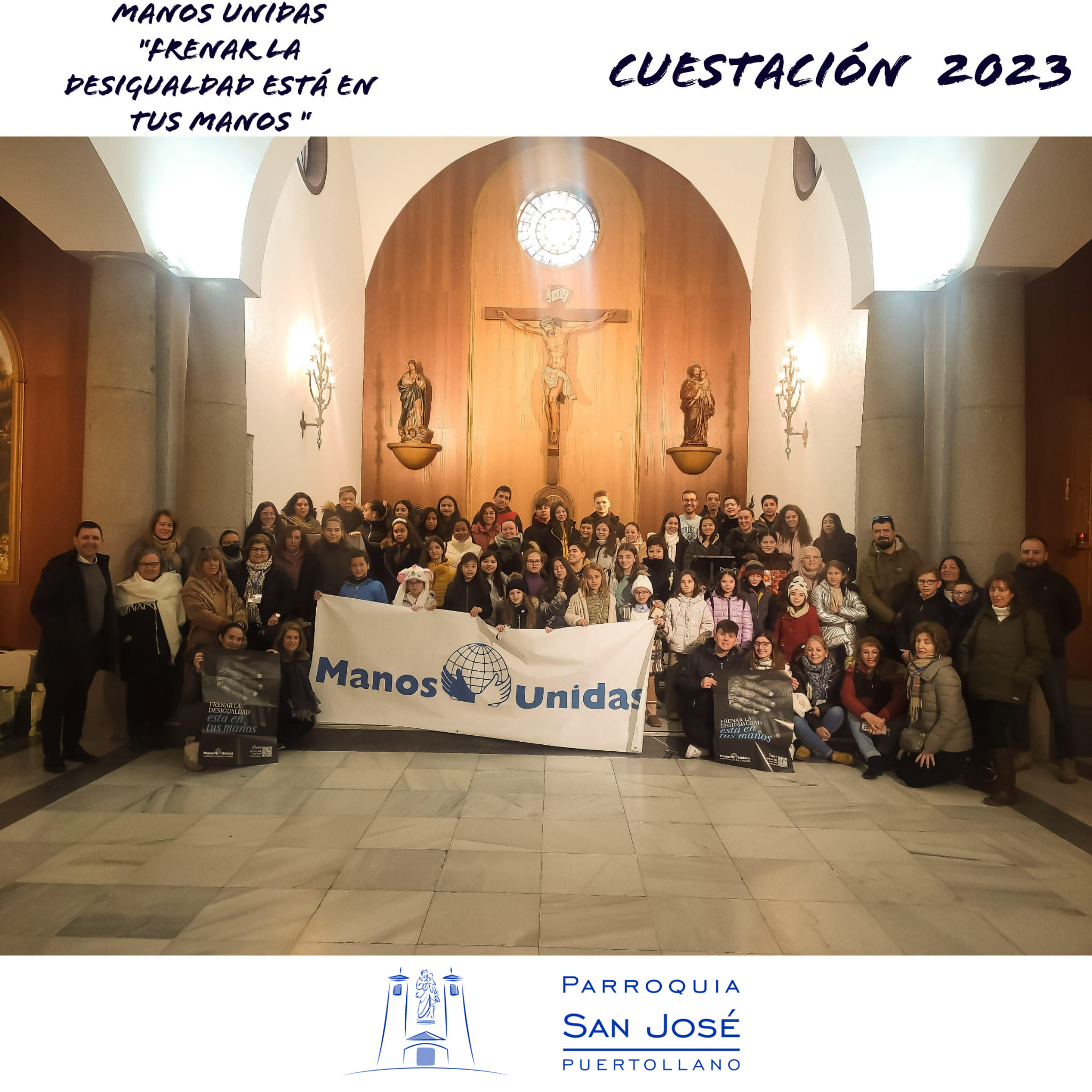 manos unidas cuestación